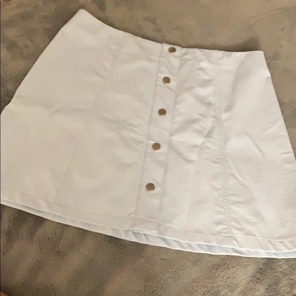 Blue Gray Skirt Forever 21 - Picture 3 of 3